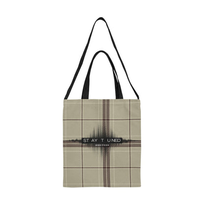 ModiToon Staytuned Check Ecobag Two way  모디툰 스테이튠드 체크 투웨이 에코백