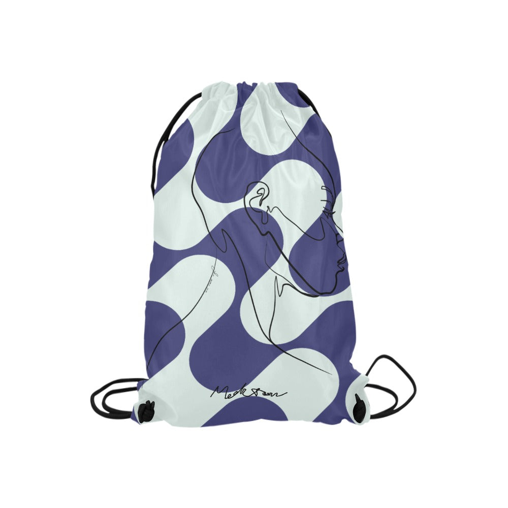 ModiToon Thinker Drawstring Bags  S  | 모디툰 생각하는 사람 드로우스트링 백