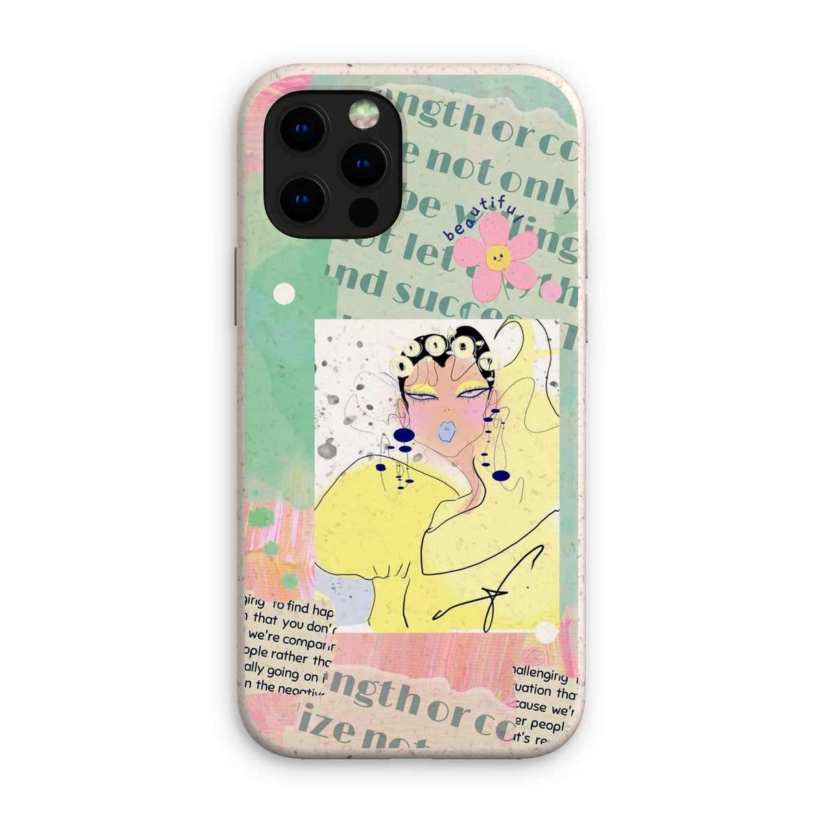 Bloom Your Day Eco Phone Case