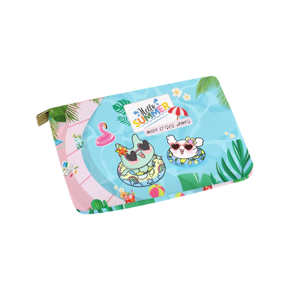 Modi et Ses Amis Pink Love Summer Daily Pouch M [Canvas]