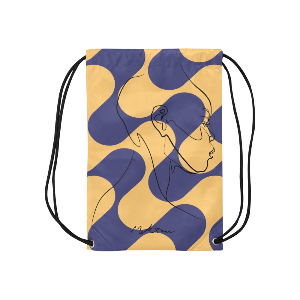 ModiToon Thinker Drawstring Bags  S  | 모디툰 생각하는 사람 드로우스트링 백