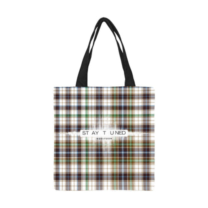 ModiToon Staytuned Check Ecobag [S] 모디툰 스테이튠드 체크 에코백