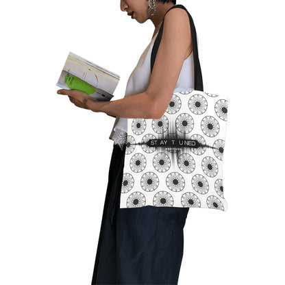 ModiToon Geometrical Eco bag [S] 모디툰 기하학 스테이튠드 에코백 [스몰]