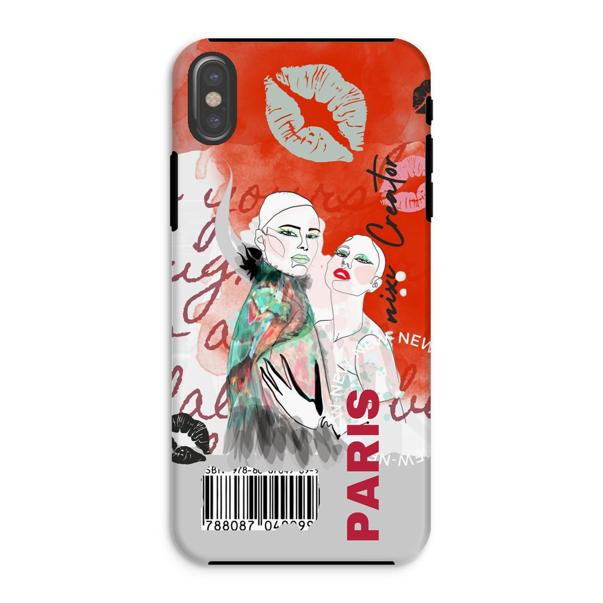 Coque rigide Passion Paris pour téléphone