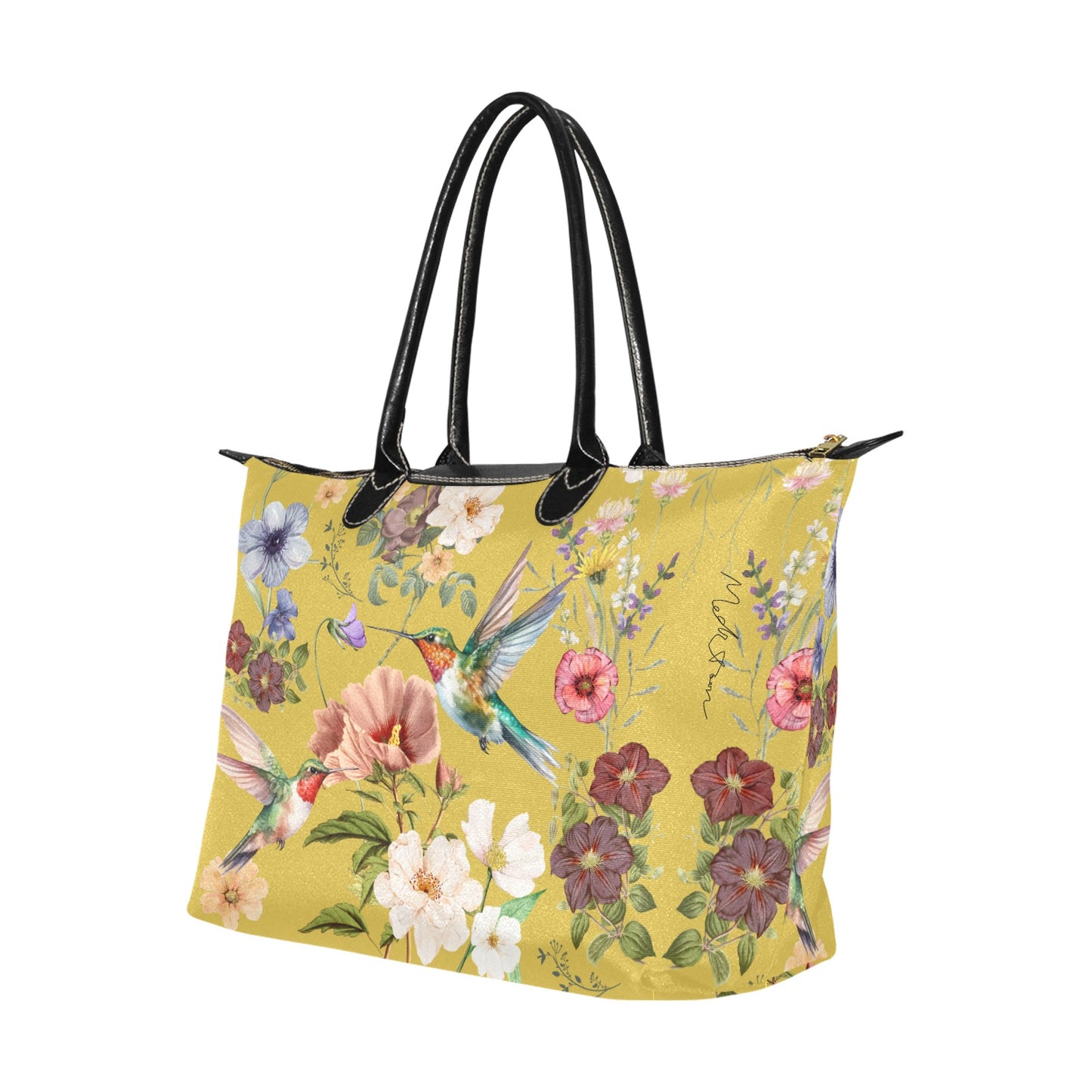 ModiToon Botanical Dream Tote Bag | 모디툰 보태닉 드림 토트 데일리백 [Yellow]