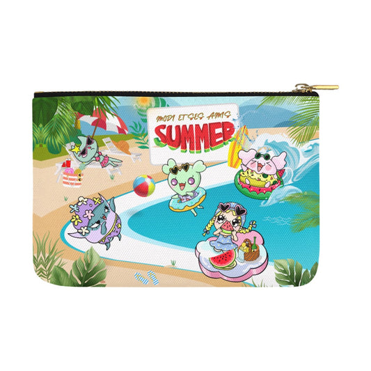 Modi Et Ses Amis Water Park Summer Pouch L [Canvas]