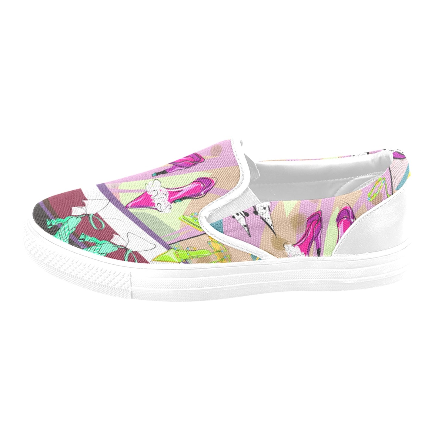 [Dopamine Addict] Slip-on Canvas Women's Shoes