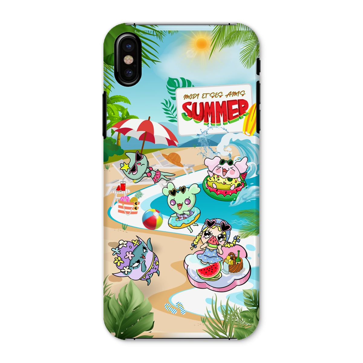 Watermelon vacance Modi et Ses Amis Snap Phone Case