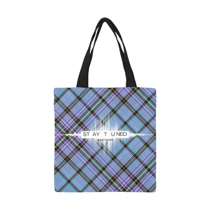 ModiToon Staytuned Check Ecobag [S] 모디툰 스테이튠드 체크 에코백