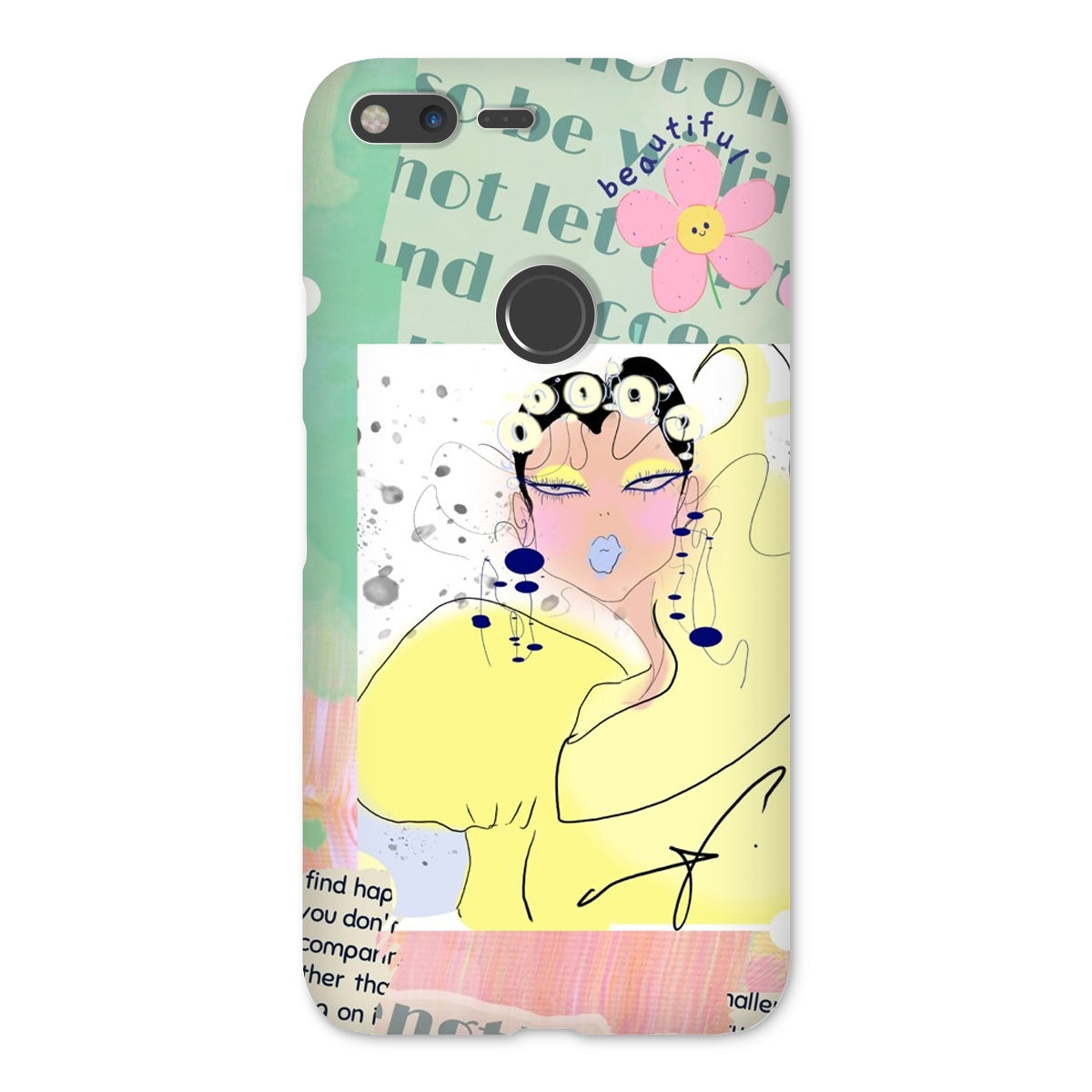 Bloom Your Day Snap Phone Case