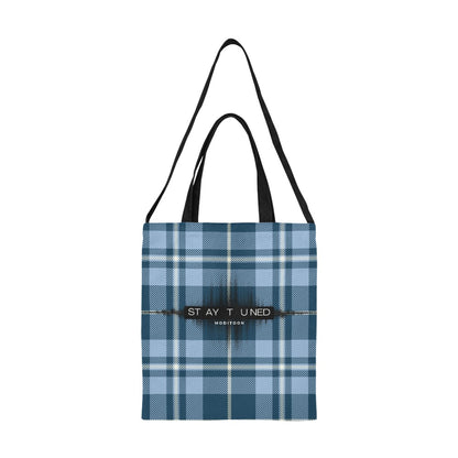ModiToon Staytuned Check Ecobag Two way  모디툰 스테이튠드 체크 투웨이 에코백