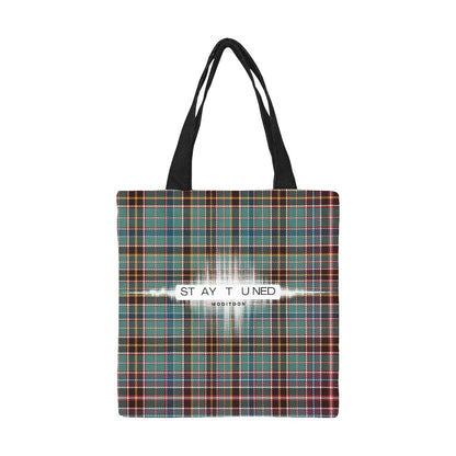 ModiToon Staytuned Check Ecobag [S] 모디툰 스테이튠드 체크 에코백