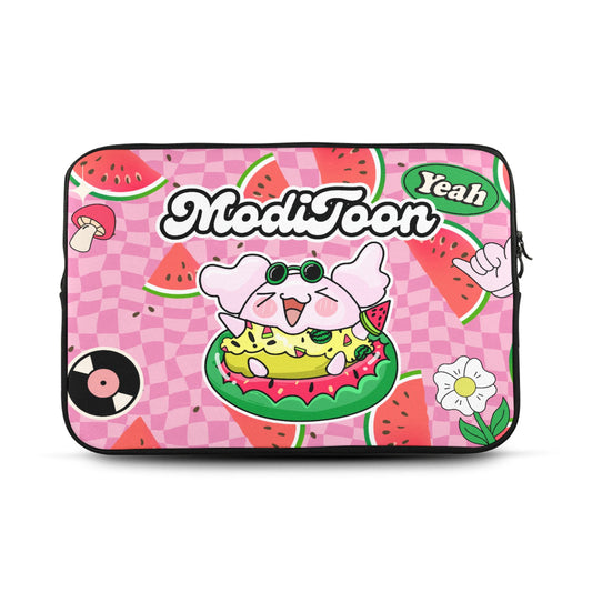 ModiToon Pink Love Custom Sleeve for Laptop 17" | 모디툰 핑크럽 17인치 노트북 가방