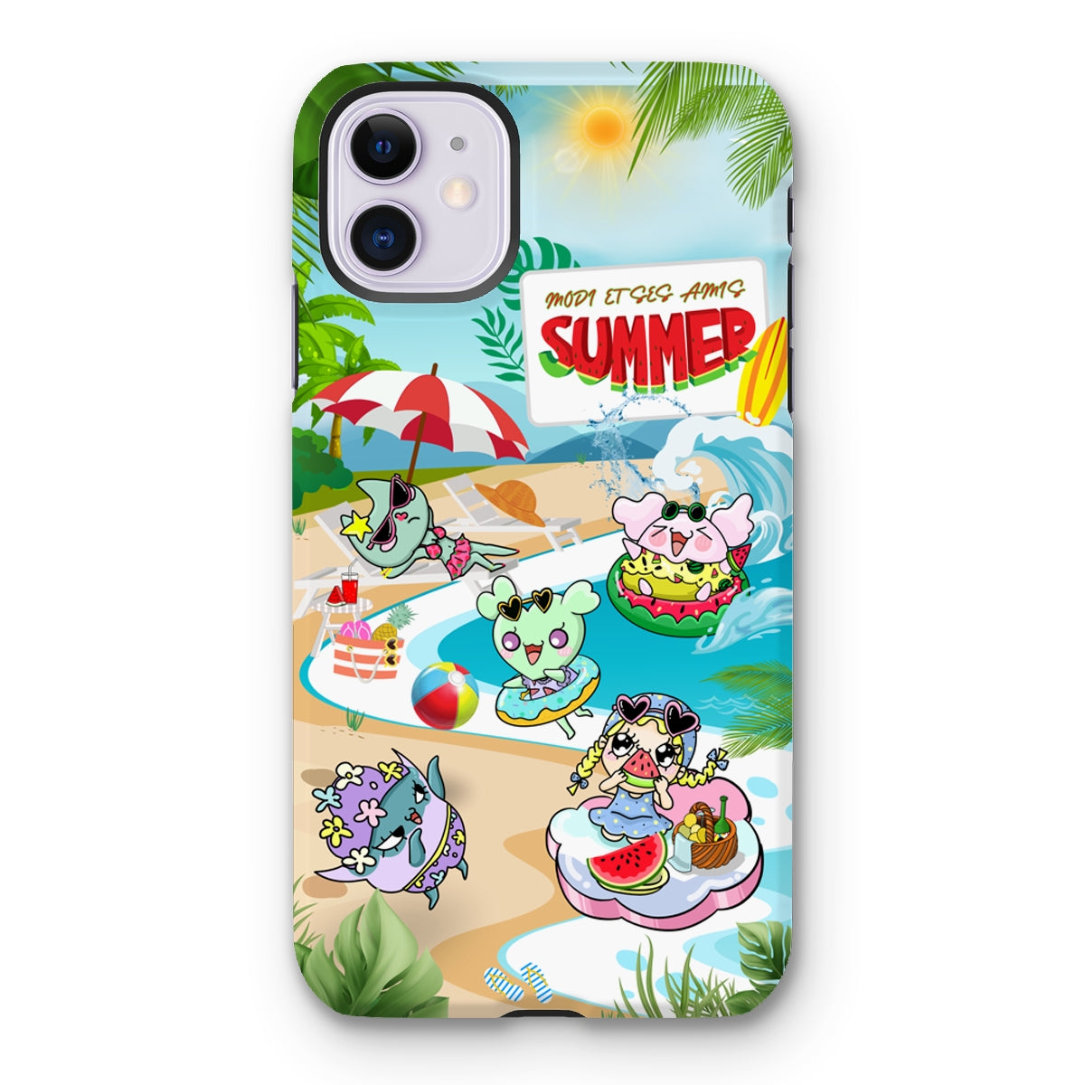 Watermelon vacance Modi et Ses Amis Tough Phone Case