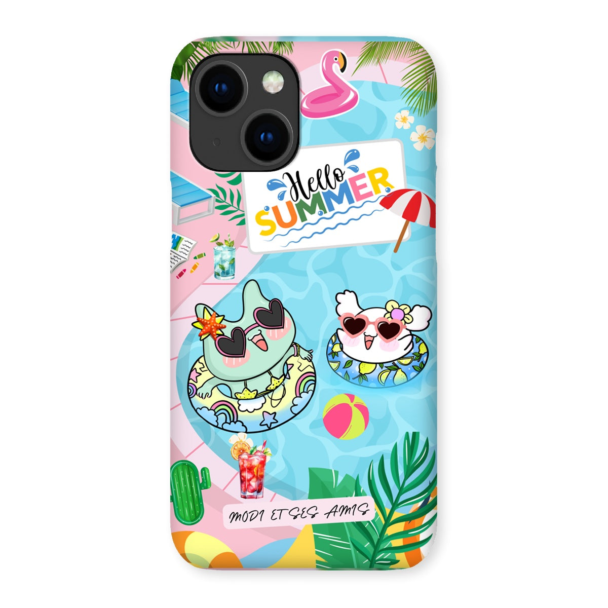 Pink Love Summer Modi et Ses Amis Snap Phone Case