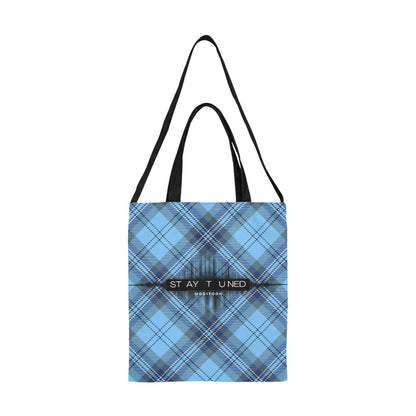 ModiToon Staytuned Check Ecobag Two way  모디툰 스테이튠드 체크 투웨이 에코백