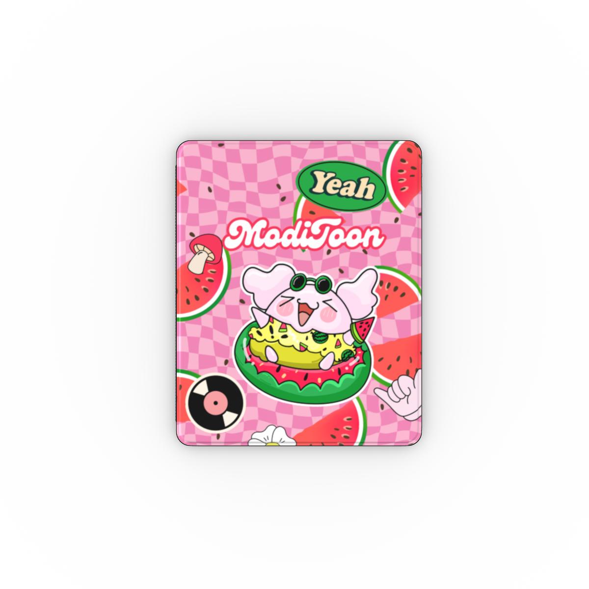 ModiToon Pink Love Apple iPad Case | 모디툰 핑크럽 아이패드 케이스