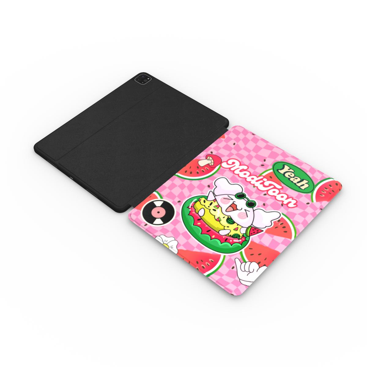 ModiToon Pink Love Apple iPad Case | 모디툰 핑크럽 아이패드 케이스