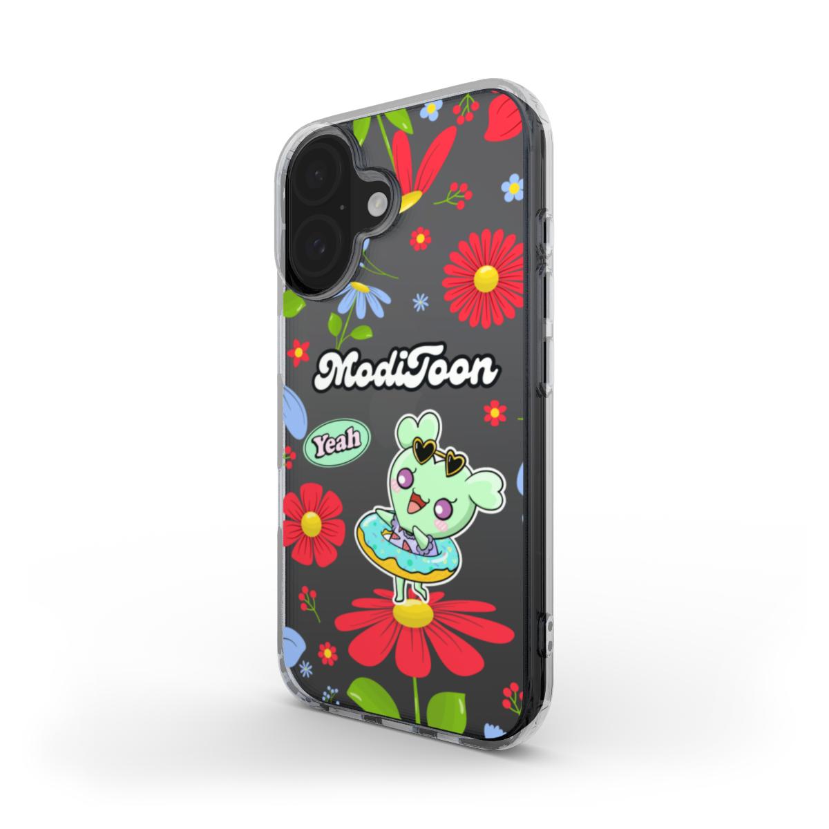 ModiToon Dasoni Clear Phone Case | 모디툰 다소니 젤리케이스