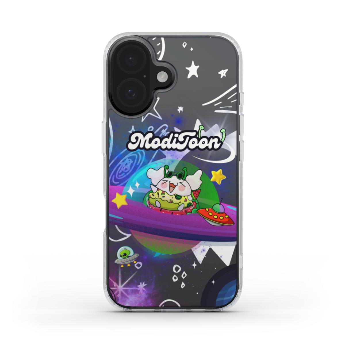 ModiToon Modi Universe Clear Phone Case | 모디툰 모디 유니버스 젤리 폰케이스