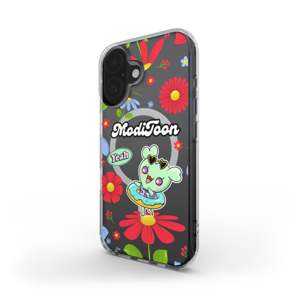 ModiToon Dasoni MagSafe Clear Phone Case | 모디툰 다소니 젤리 폰케이스