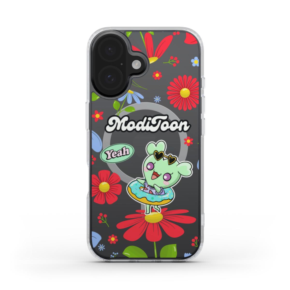 ModiToon Dasoni MagSafe Clear Phone Case | 모디툰 다소니 젤리 폰케이스