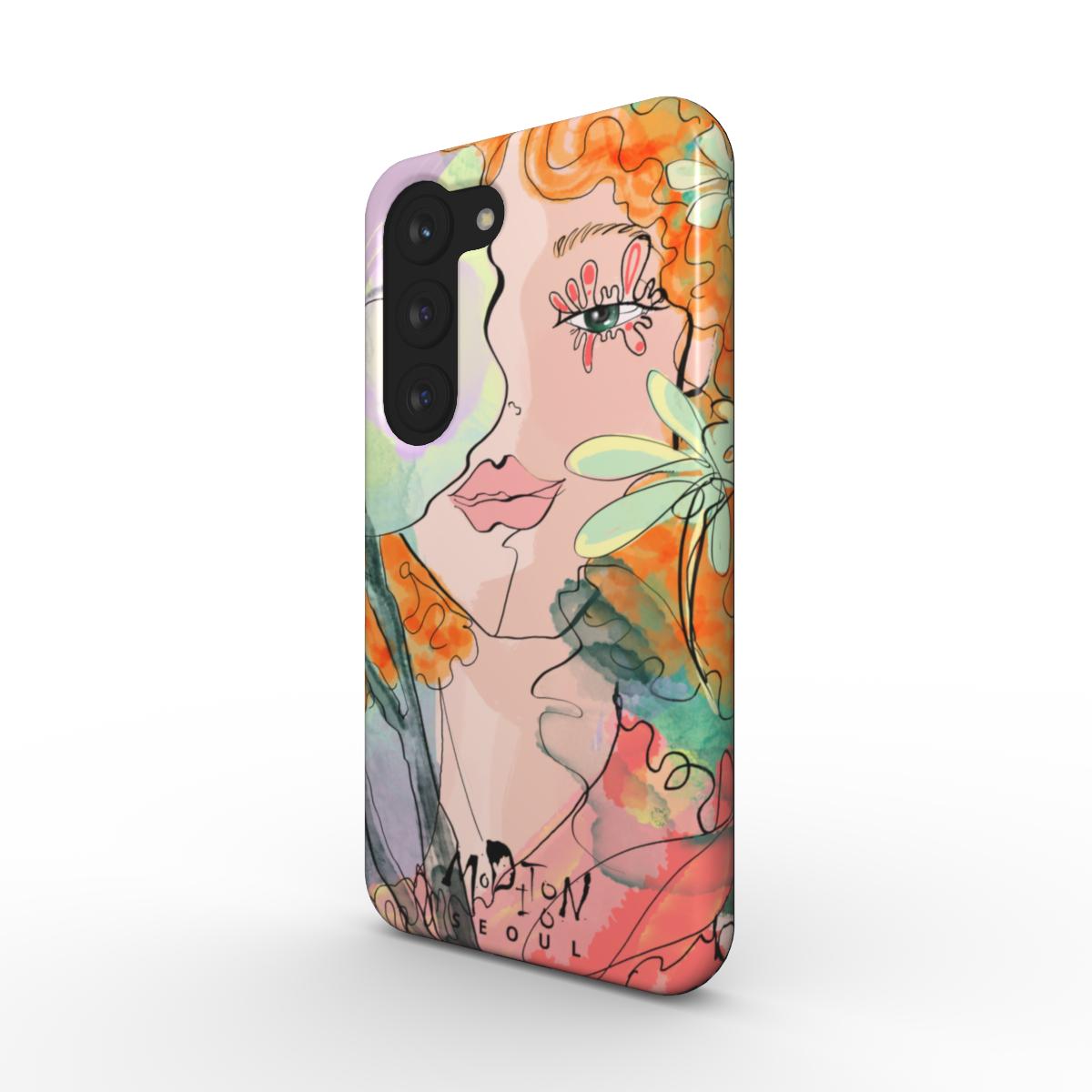 ModiToon Spring Mood Tough Phone Case | 모디툰 봄의 빛깔 범퍼 폰케이스