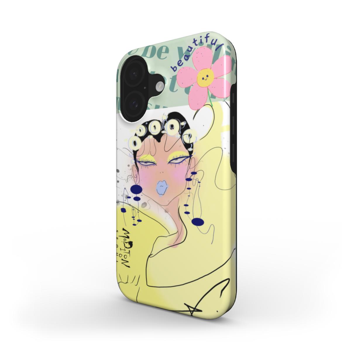 ModiToon Bloom Your Day MagSafe Tough Phone Case | 모디툰 피우리 맥세이프 폰케이스