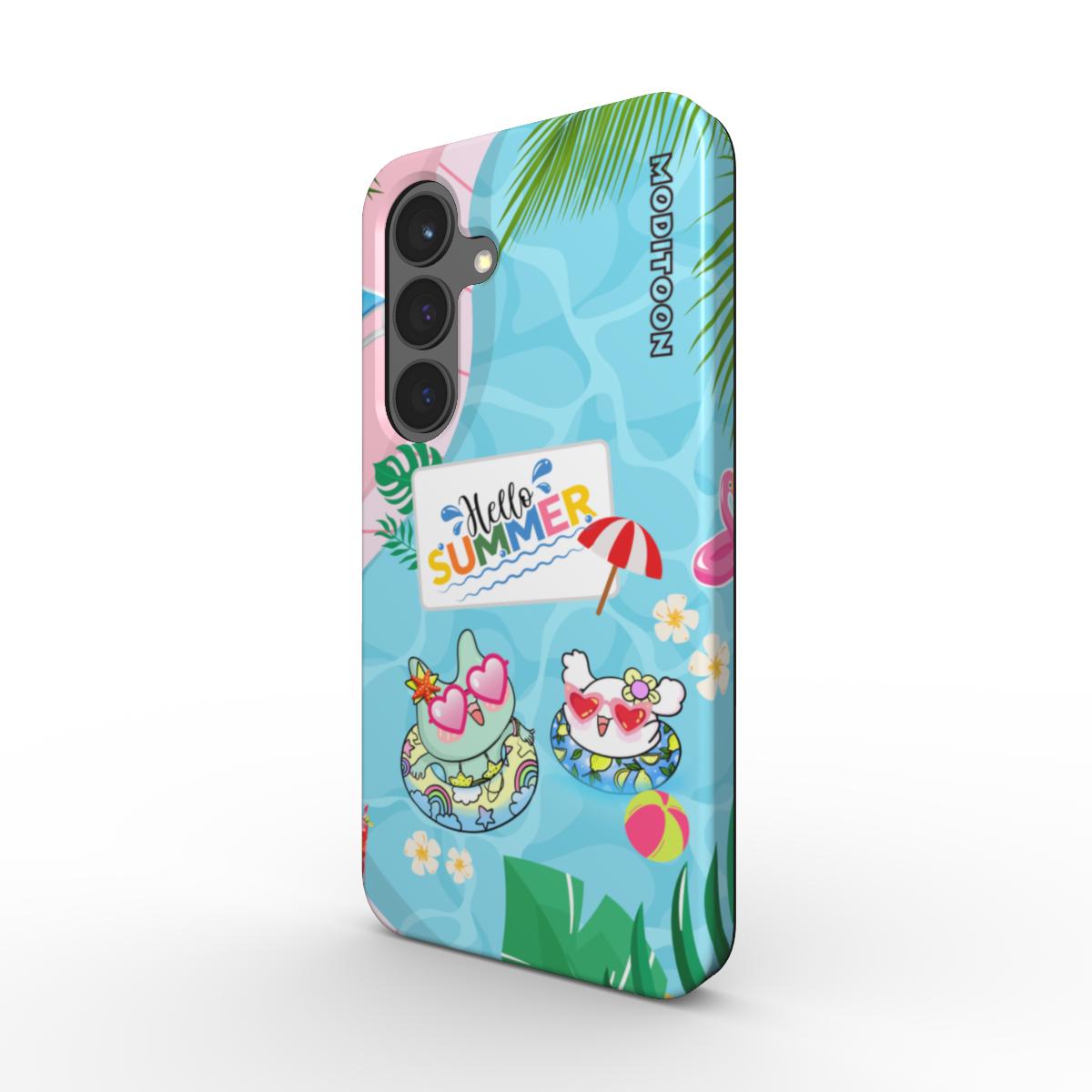 ModiToon watermelon Vacance Tough Phone Case | 모디툰 바캉스 범퍼 폰케이스