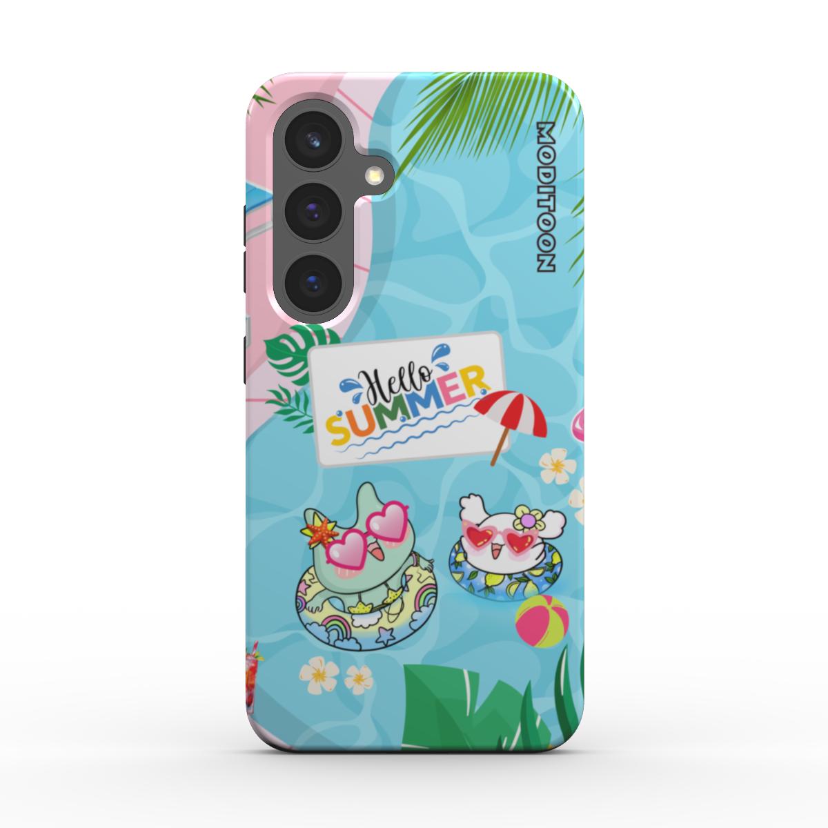 ModiToon watermelon Vacance Tough Phone Case | 모디툰 바캉스 범퍼 폰케이스