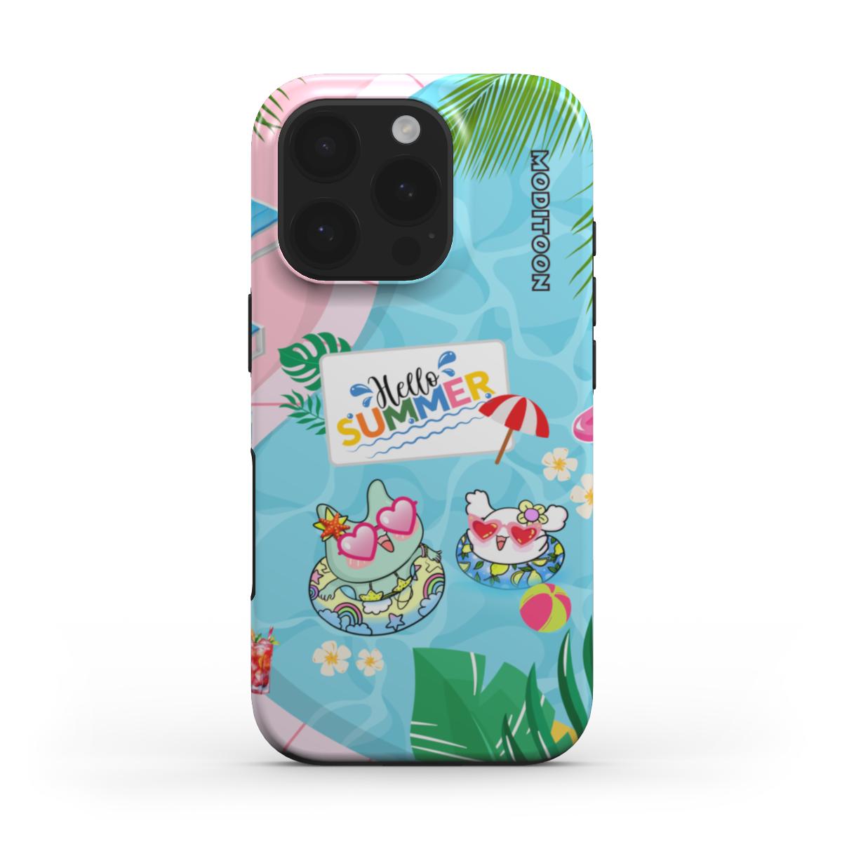 ModiToon Vacance MagSafe Tough Phone Case | 모디툰 바캉스 맥세이프 폰케이스