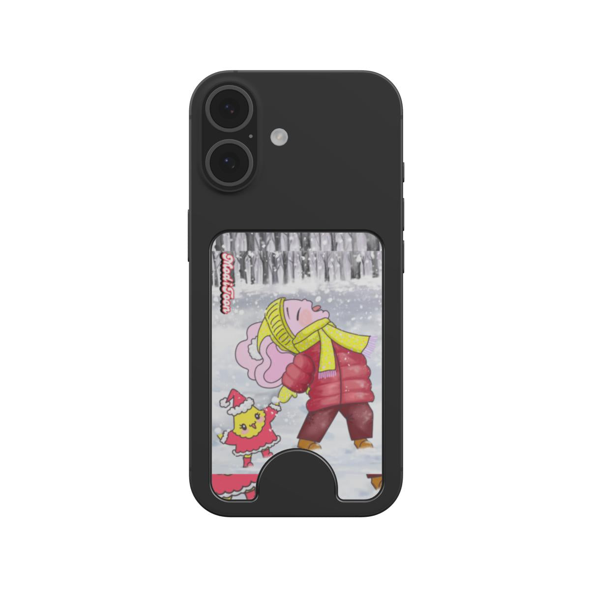 ModiToon snowy Magnetic wallet