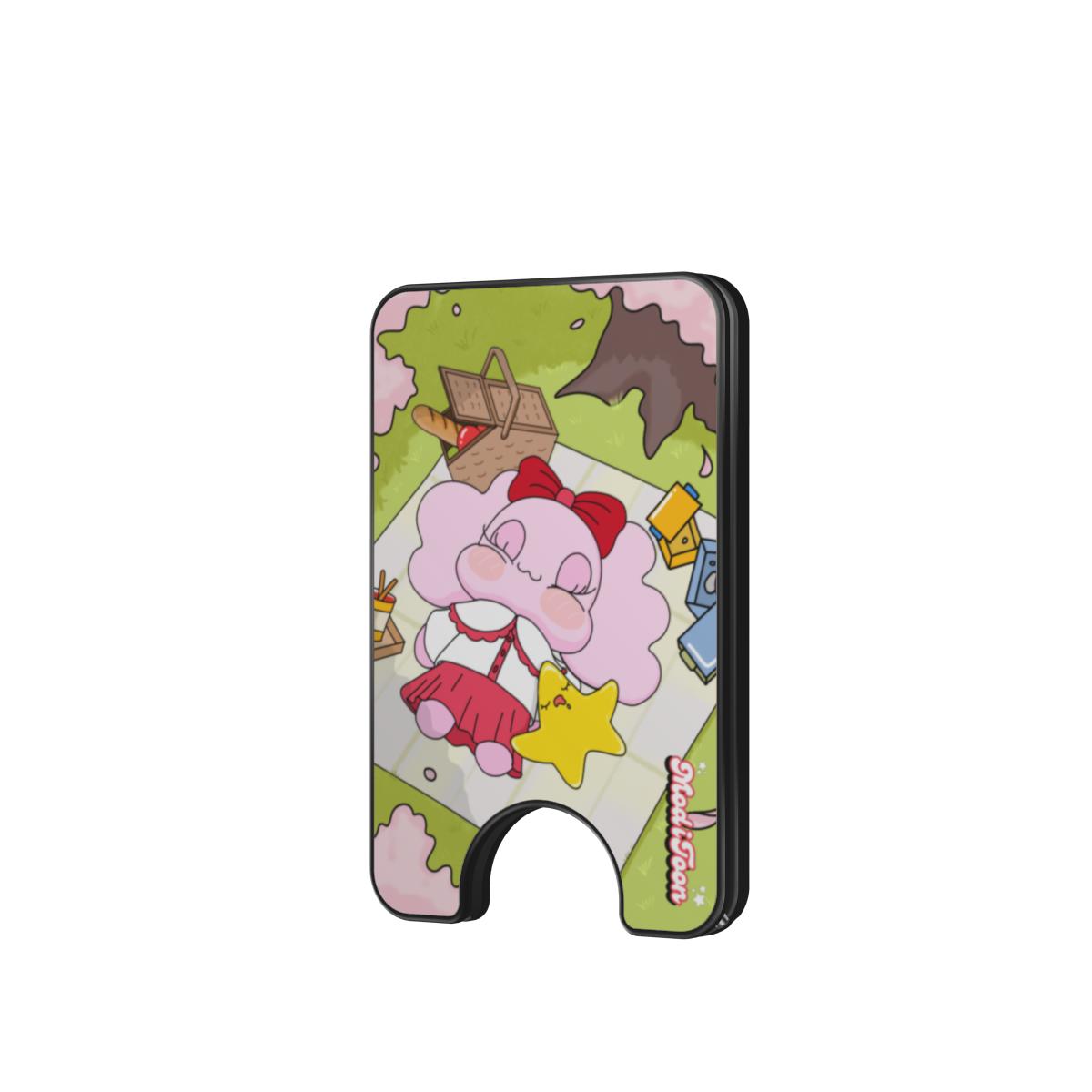 ModiToon CherryBlossom Magnetic wallet