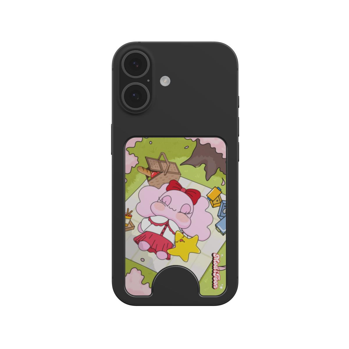 ModiToon CherryBlossom Magnetic wallet