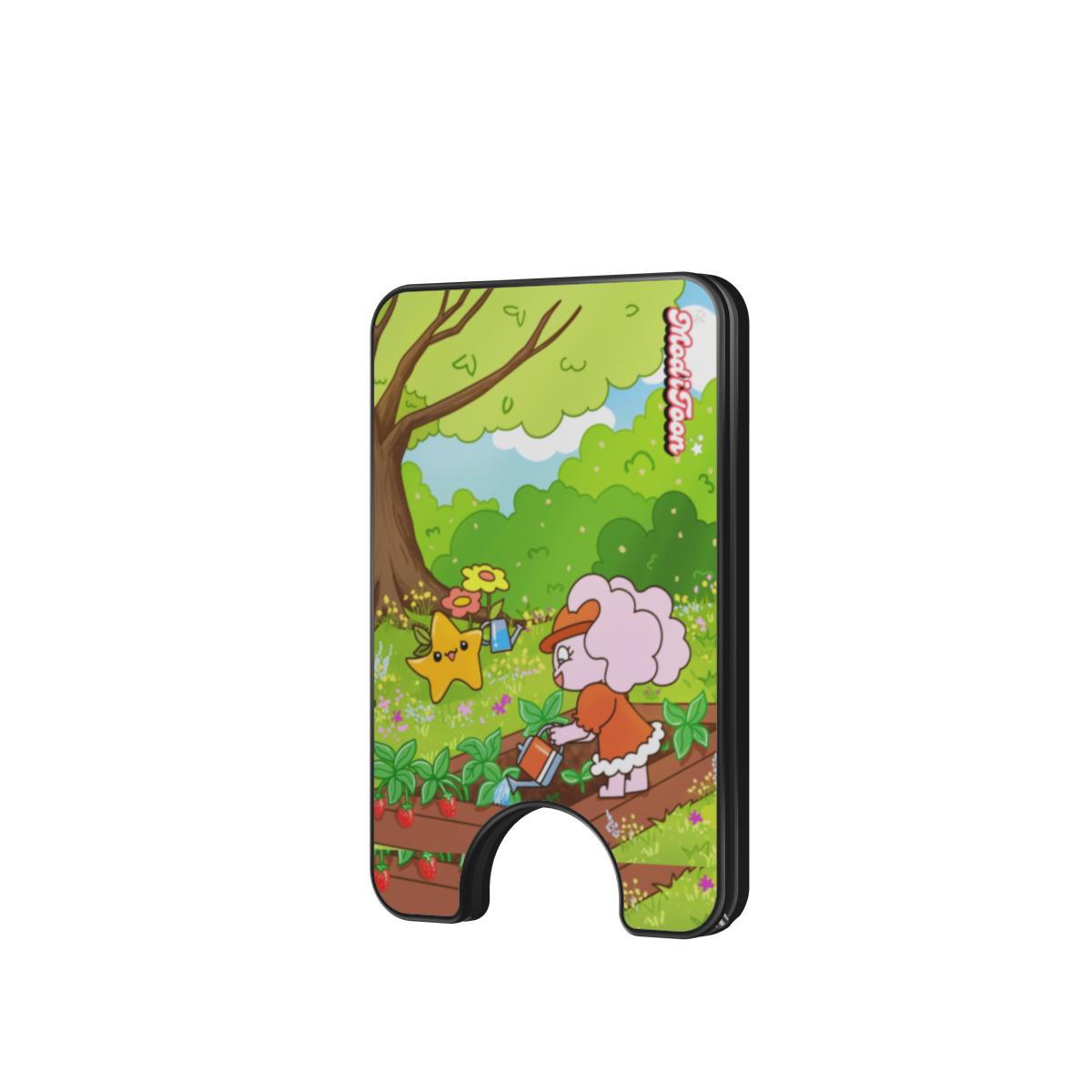 ModiToon Planting Magnetic wallet