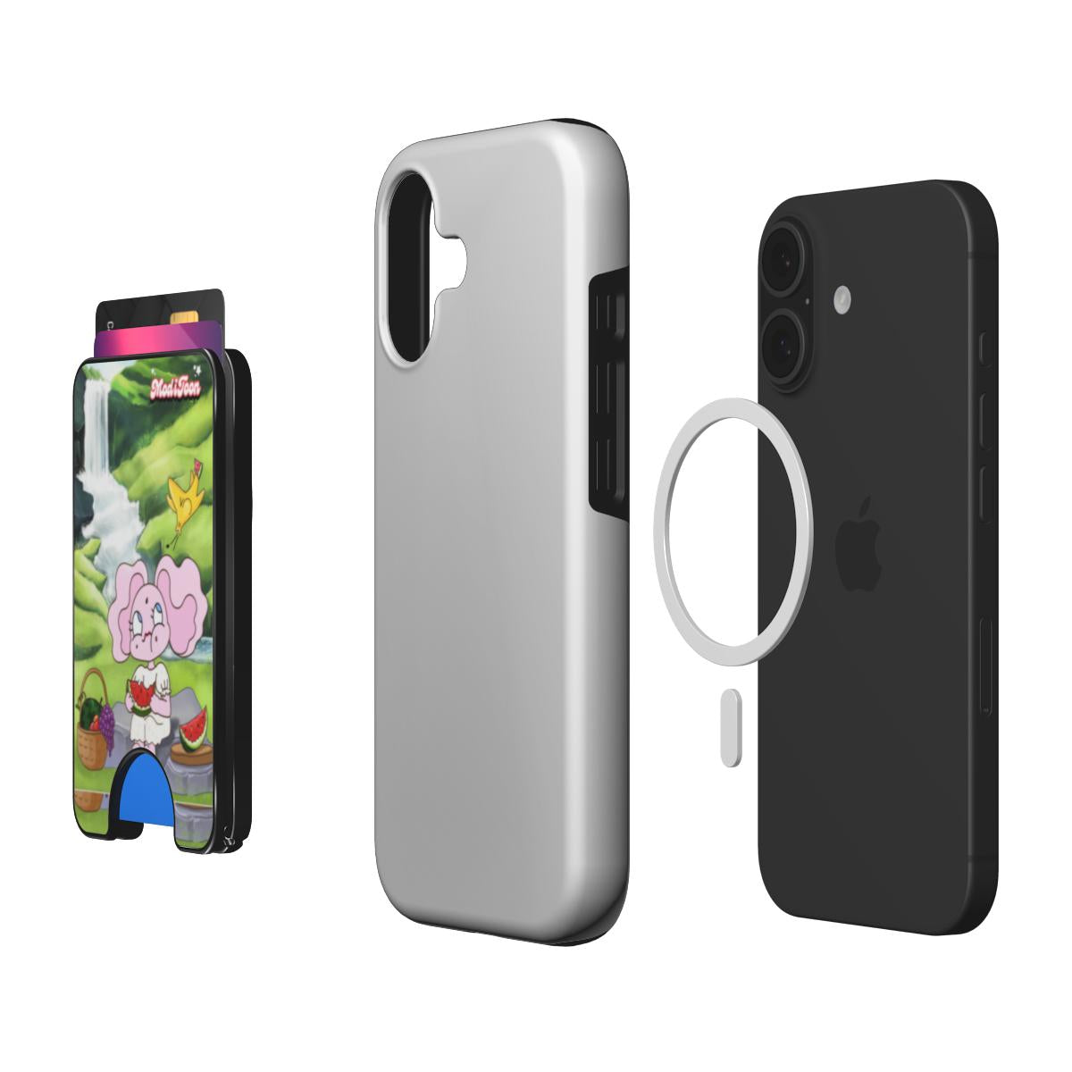 ModiToon Summer Magnetic wallet