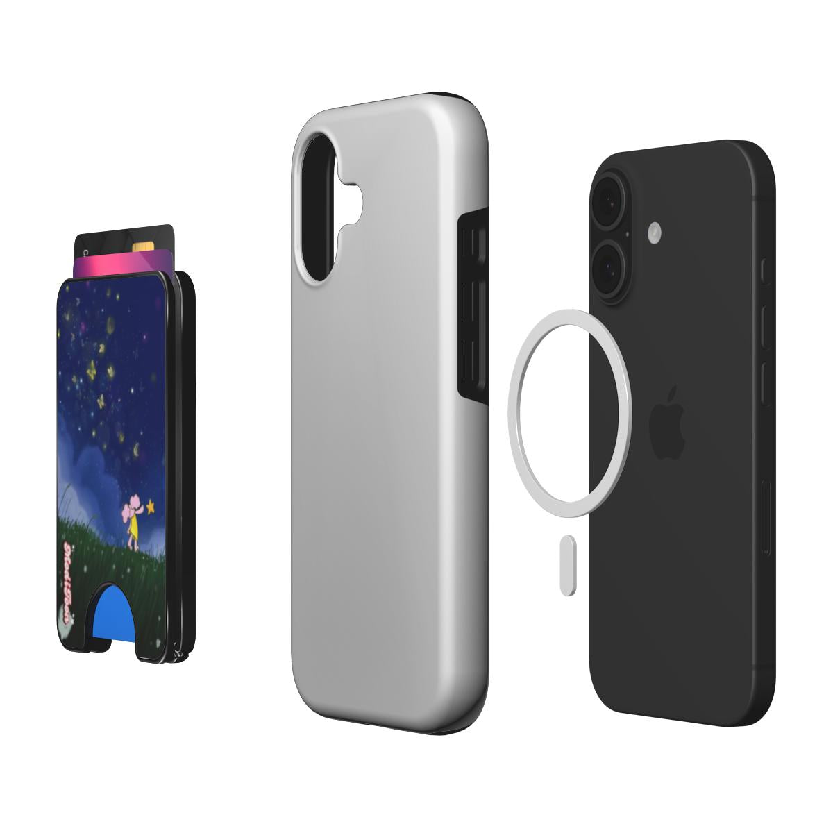 ModiToon Starry night Magnetic wallet