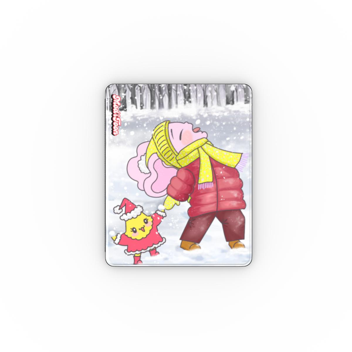 ModiToon Snowy Apple iPad Case