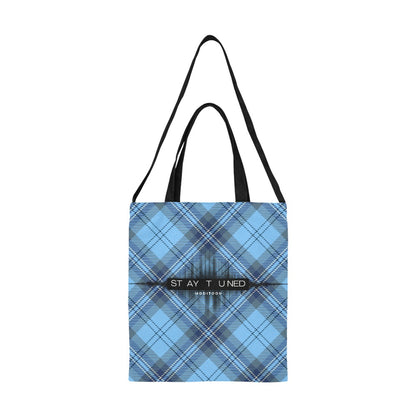 ModiToon Staytuned Check Ecobag Two way  모디툰 스테이튠드 체크 투웨이 에코백