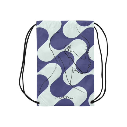ModiToon Thinker Drawstring Bags  S  | 모디툰 생각하는 사람 드로우스트링 백