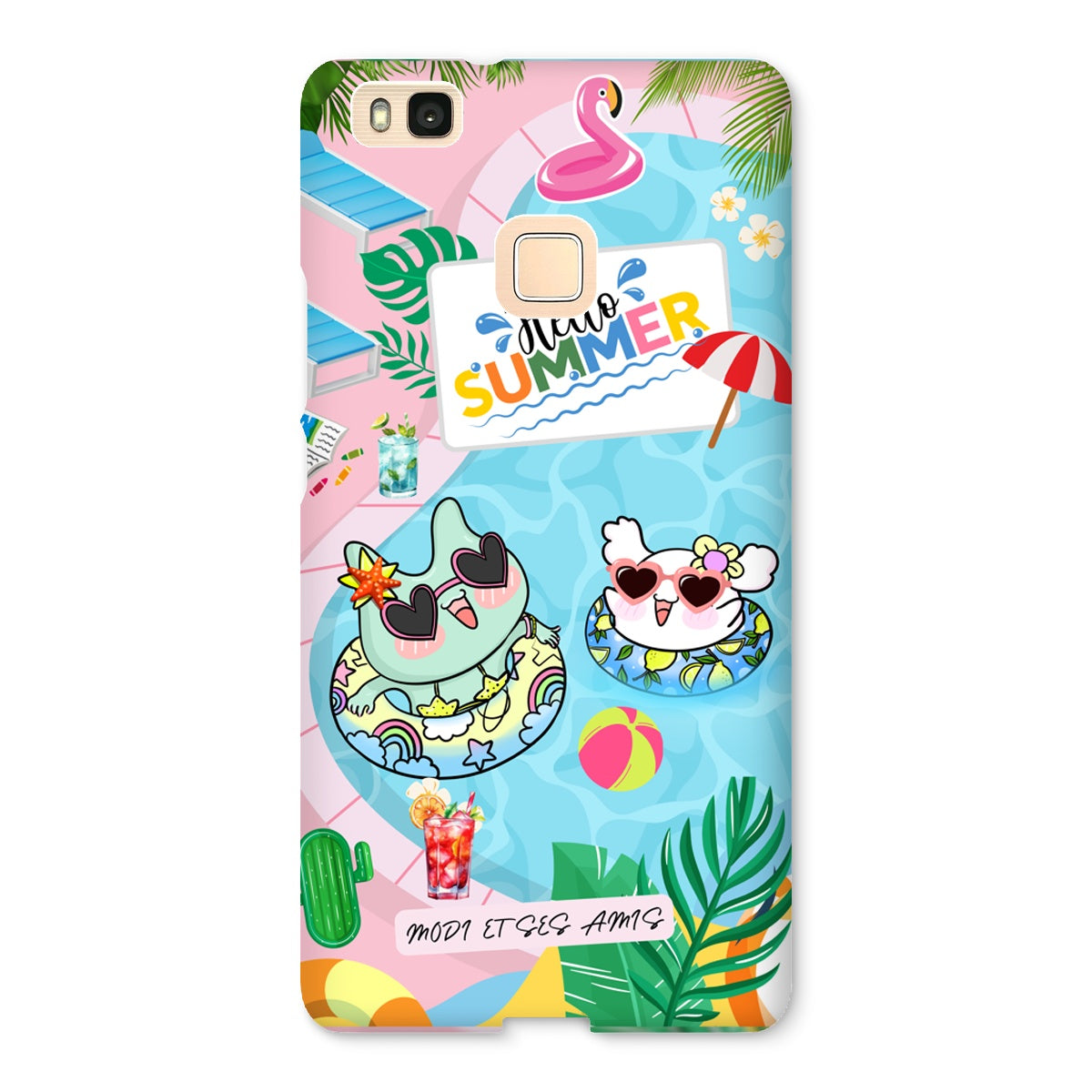 Pink Love Summer Modi et Ses Amis Snap Phone Case