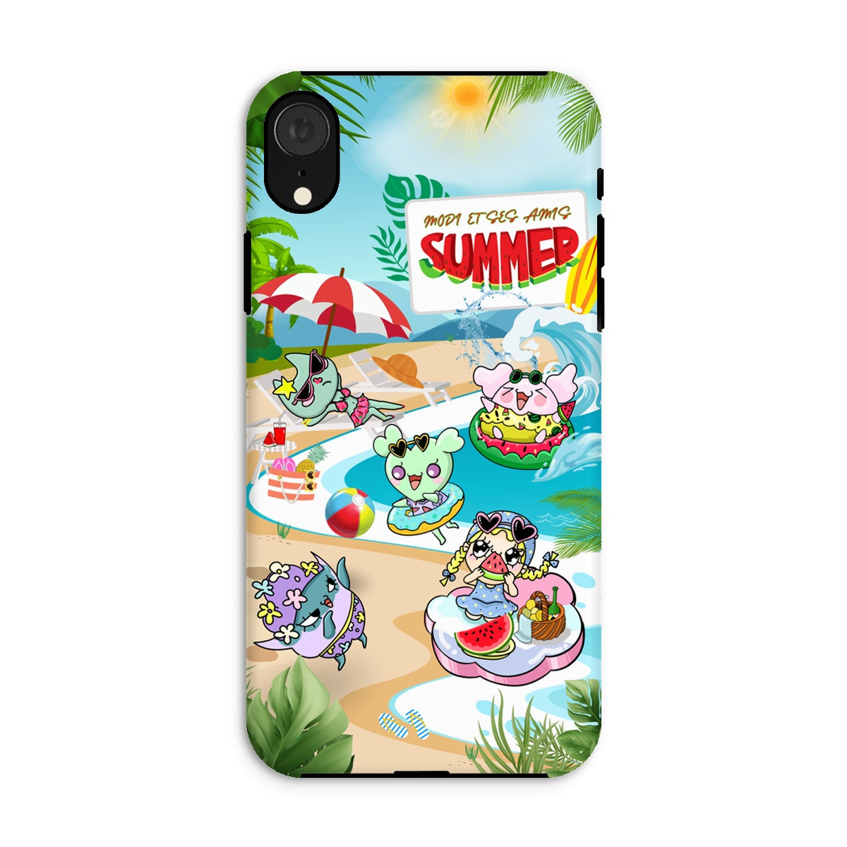 Watermelon vacance Modi et Ses Amis Tough Phone Case