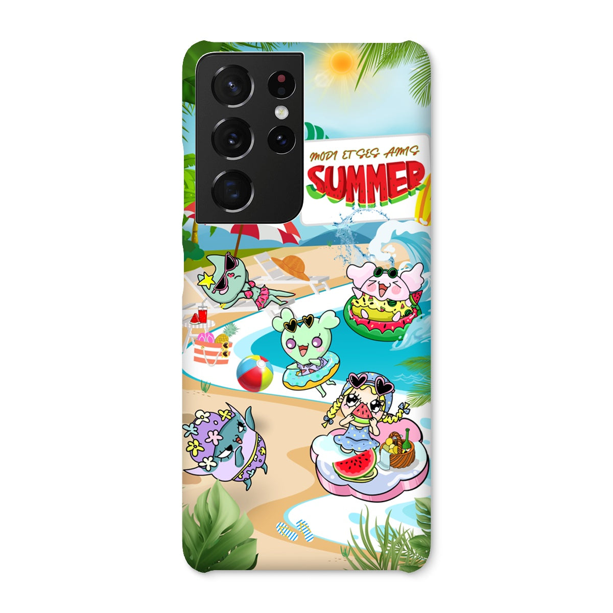 Watermelon vacance Modi et Ses Amis Snap Phone Case