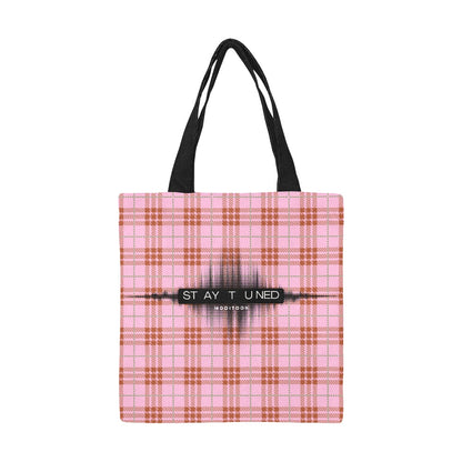 ModiToon Staytuned Check Ecobag [S] 모디툰 스테이튠드 체크 에코백