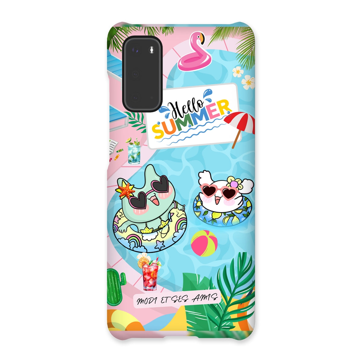 Pink Love Summer Modi et Ses Amis Snap Phone Case