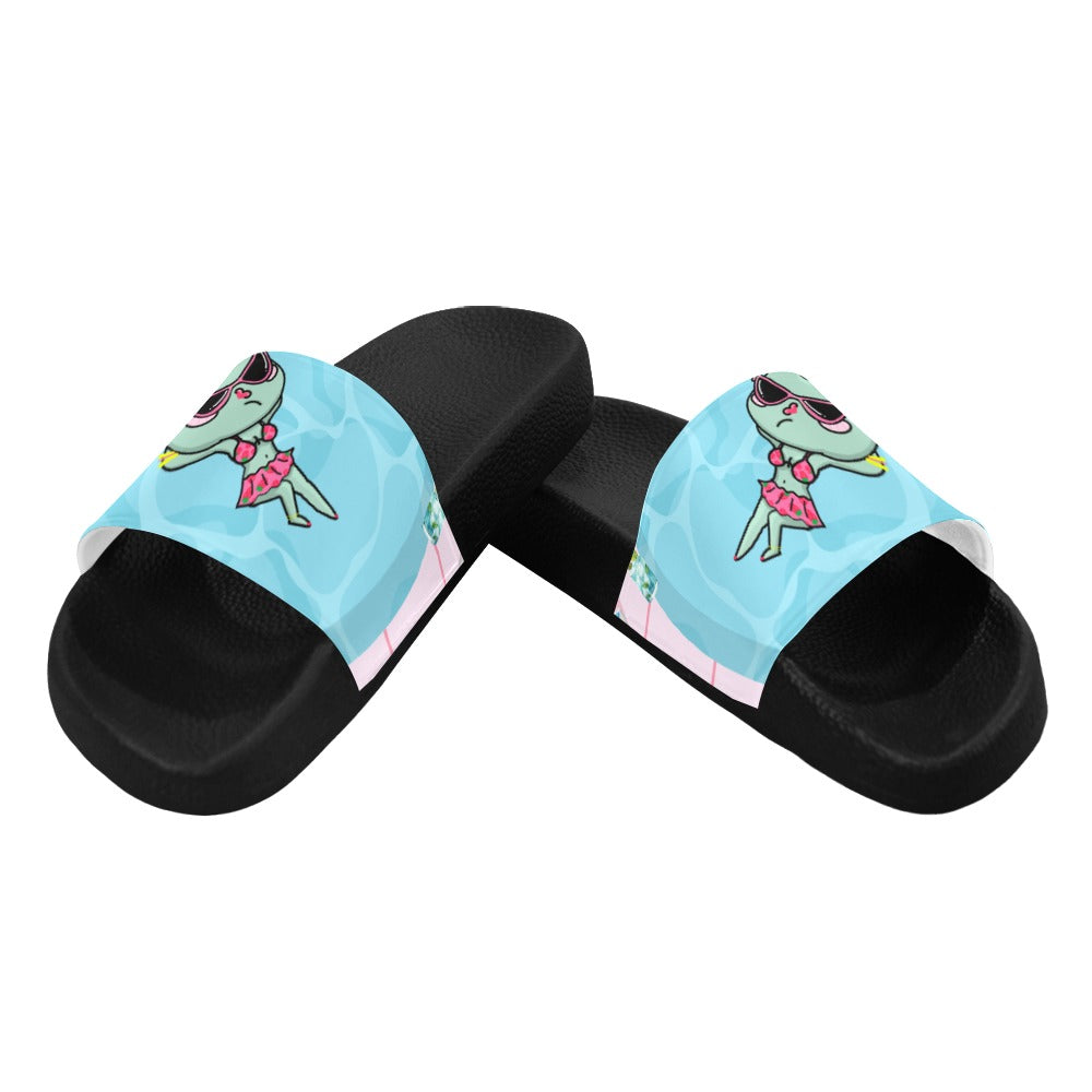 Modi et Ses Amis Waterpark Summer Women's Slide Sandals | 모디와 친구들 워터파크 여성 슬리퍼 - BINARI (비나리)