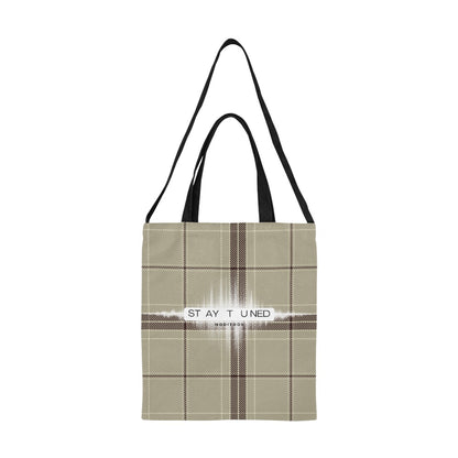 ModiToon Staytuned Check Ecobag Two way  모디툰 스테이튠드 체크 투웨이 에코백