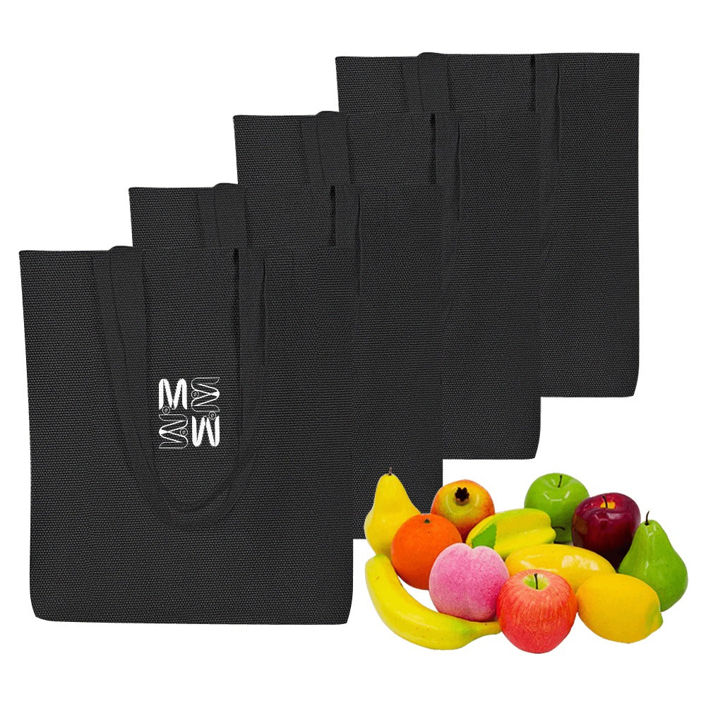 ModiToon Daily Canvas Tote Bag Set of 4