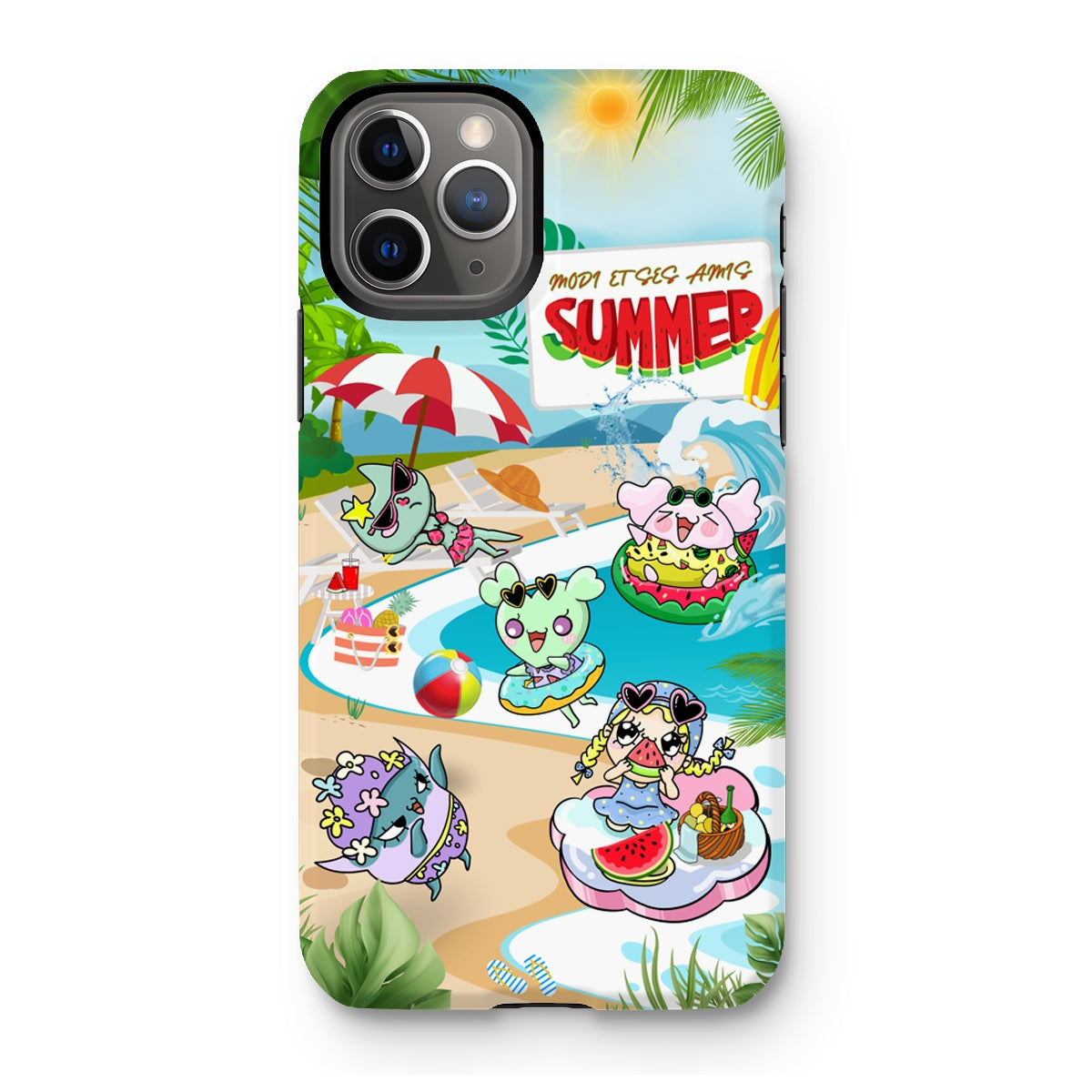 Watermelon vacance Modi et Ses Amis Tough Phone Case