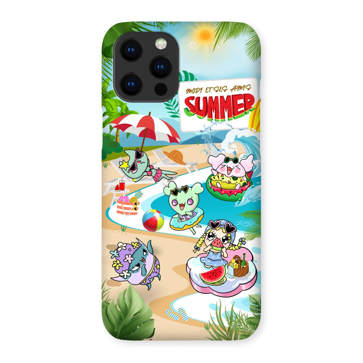 Watermelon vacance Modi et Ses Amis Snap Phone Case